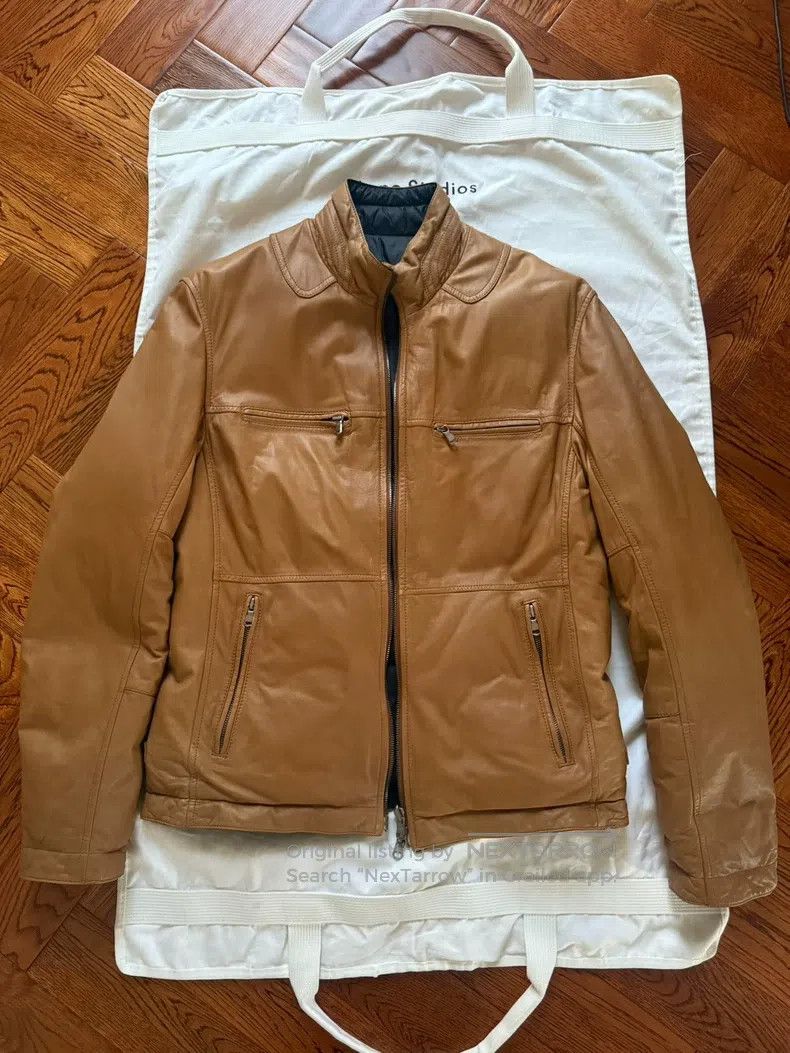Brunello Cucinelli Brunello Cucinelli Men's sheepskin goose down jacket Size US M / EU 48-50 / 2 - 1 Thumbnail