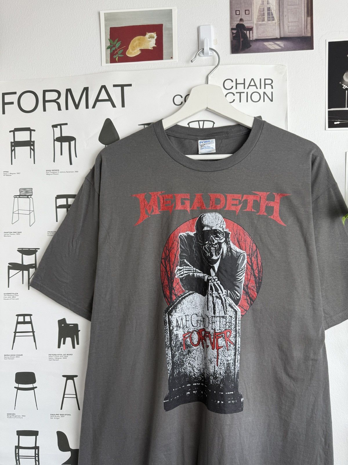Band Tees × Megadeth × Vintage Vintage Megadeath forever merch promo band t-shirt XL opium Size US XL / EU 56 / 4 - 3 Thumbnail