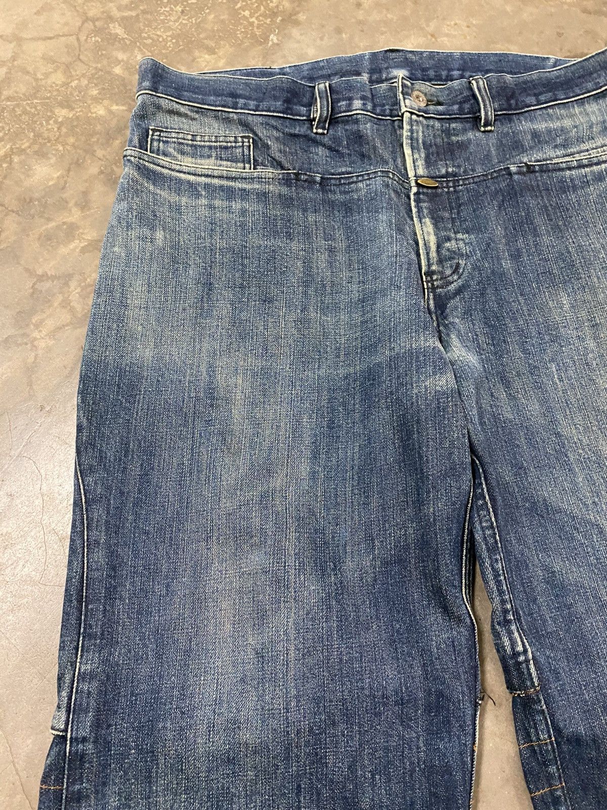 Hysteric Glamour × JNCO Vintage OG Mad Hectic Scout Denim 3 Quarter Jeans act200 Size US 36 / EU 52 - 10 Thumbnail
