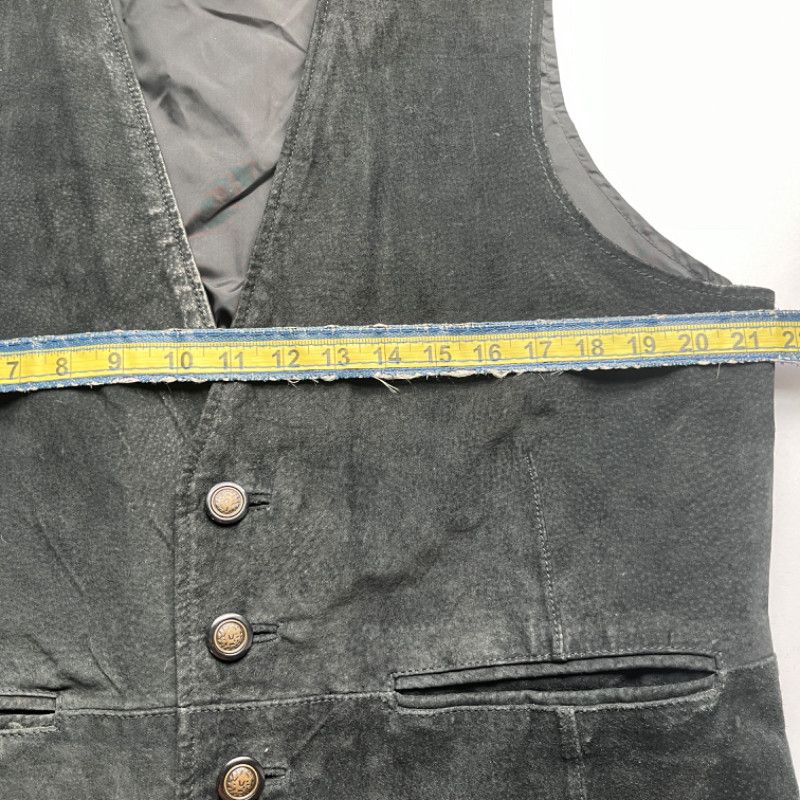 Wilson Wilsons Men's Black Suede Vest Large Size US S / EU 44-46 / 1 - 6 Thumbnail
