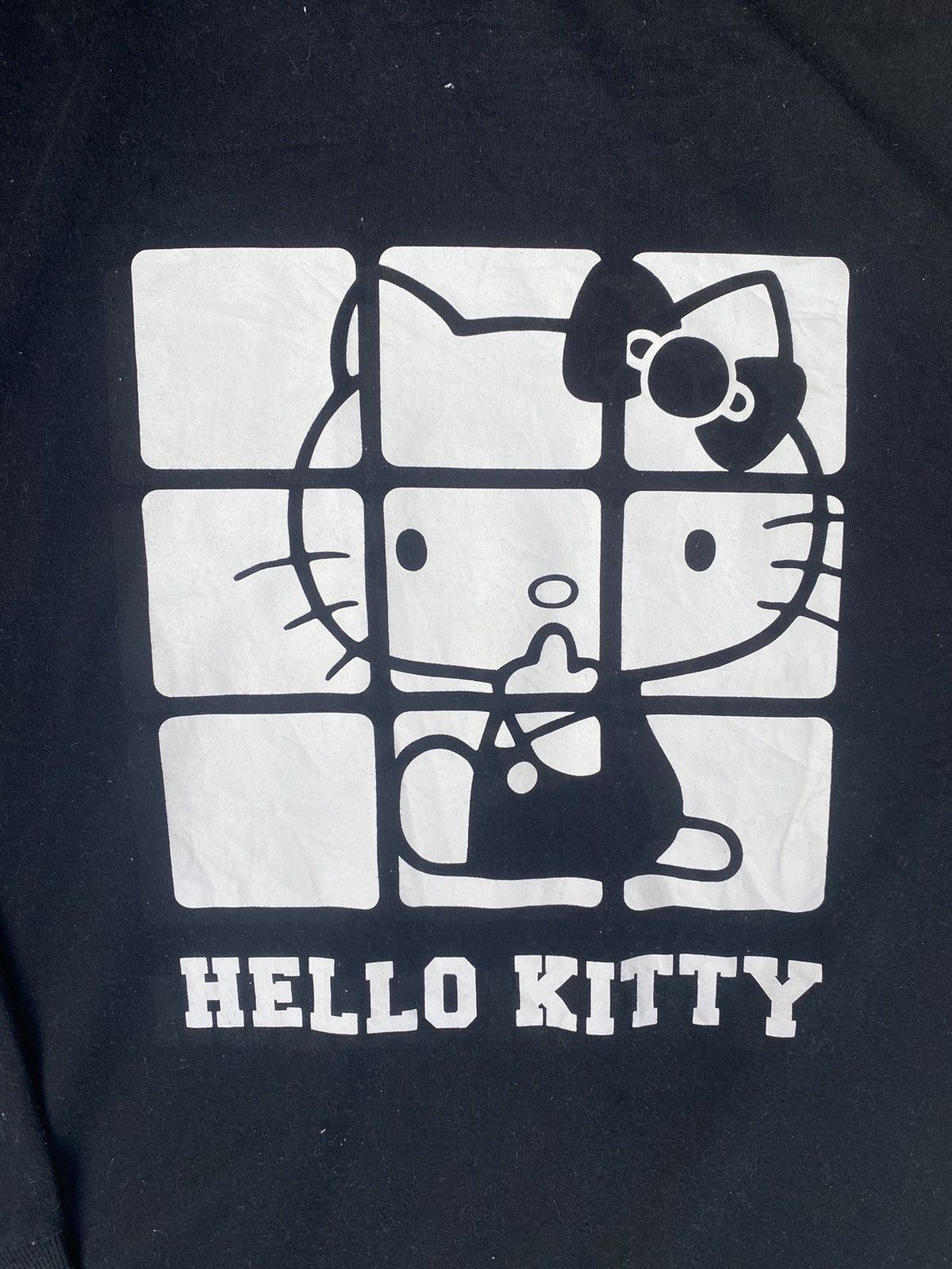 Anime × Cartoon Network × Japanese Brand Hello Kitty Spellout Big Logo Hoodies Size US XL / EU 56 / 4 - 6 Thumbnail
