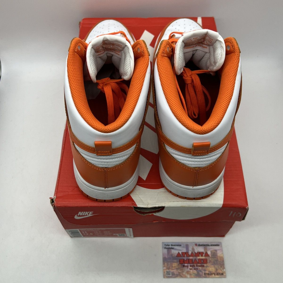 Nike Nike Dunk high Syracuse Size US 11 / EU 44 - 6 Thumbnail