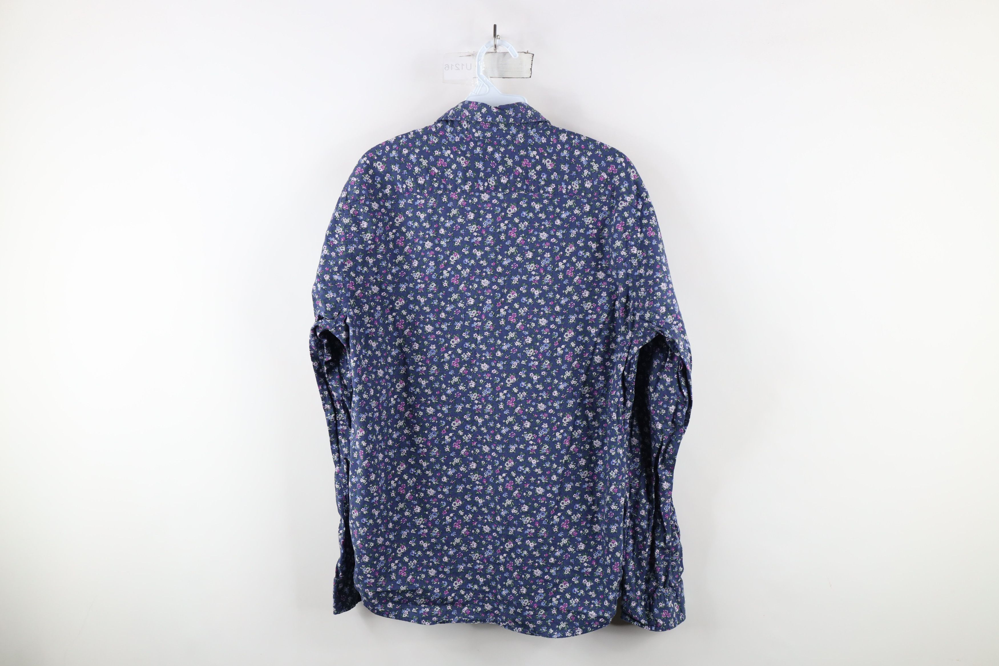 Express × Vintage Express Soft Wash Flower All Over Print Button Down Shirt Size US M / EU 48-50 / 2 - 10 Thumbnail