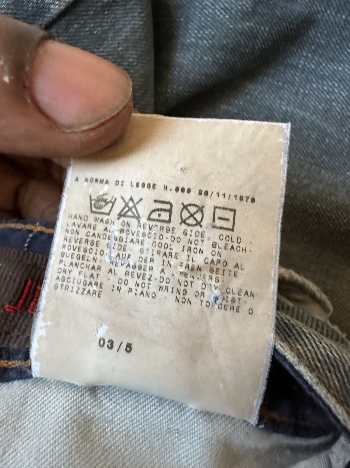 Dolce & Gabbana VINTAGE DOLCE&GABBANA JEANS Size US 36 / EU 52 - 6 Thumbnail