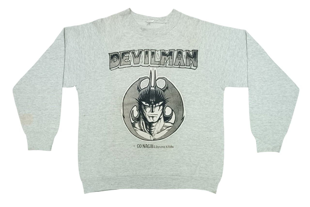 Anime × Vintage Vintage Devilman Sweatshirt Size US M / EU 48-50 / 2 - 1 Thumbnail