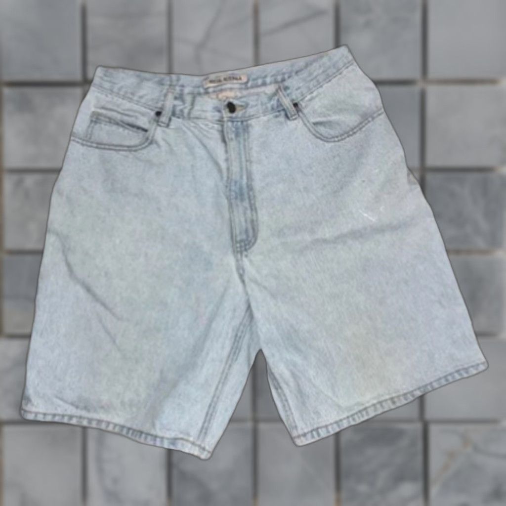 High Sierra VINTAGE High Sierra Denim Jean Shorts Men 32 Light Blue 90s Jorts Mens Size US 32 / EU 48 - 1 Thumbnail