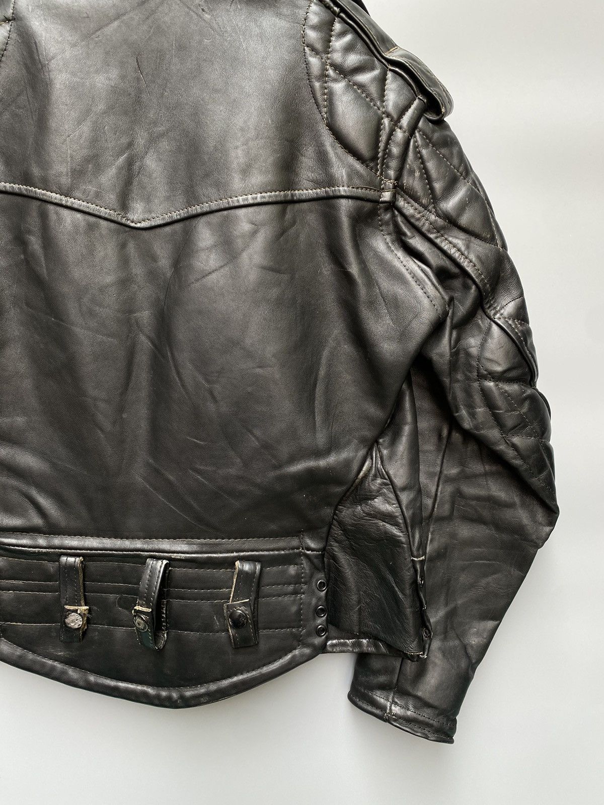Vintage 1950s Leather Forever Double Rider Leather Jacket Size US XS / EU 42 / 0 - 8 Thumbnail