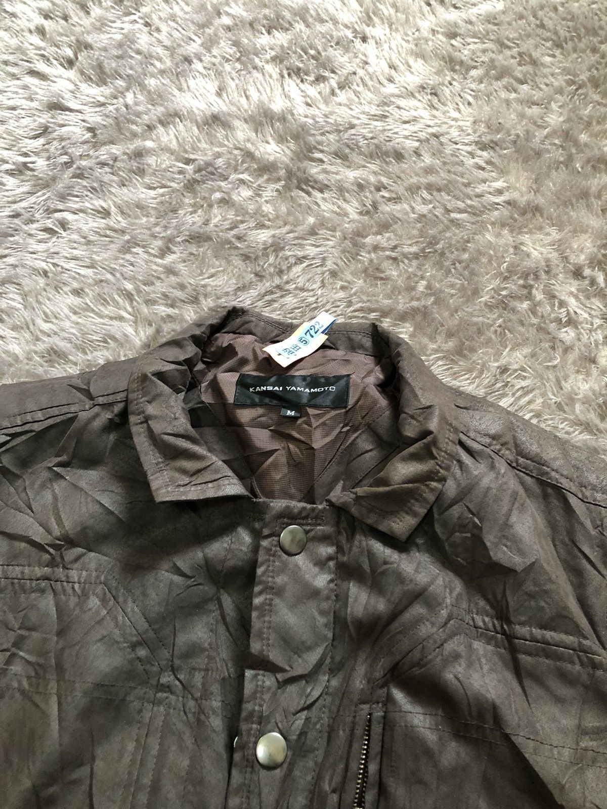 Kansai Yamamoto VINTAGE x JAPANESE BRAND x KANSAI YAMAMOTO ZIPPER JACKET Size US M / EU 48-50 / 2 - 2 Thumbnail