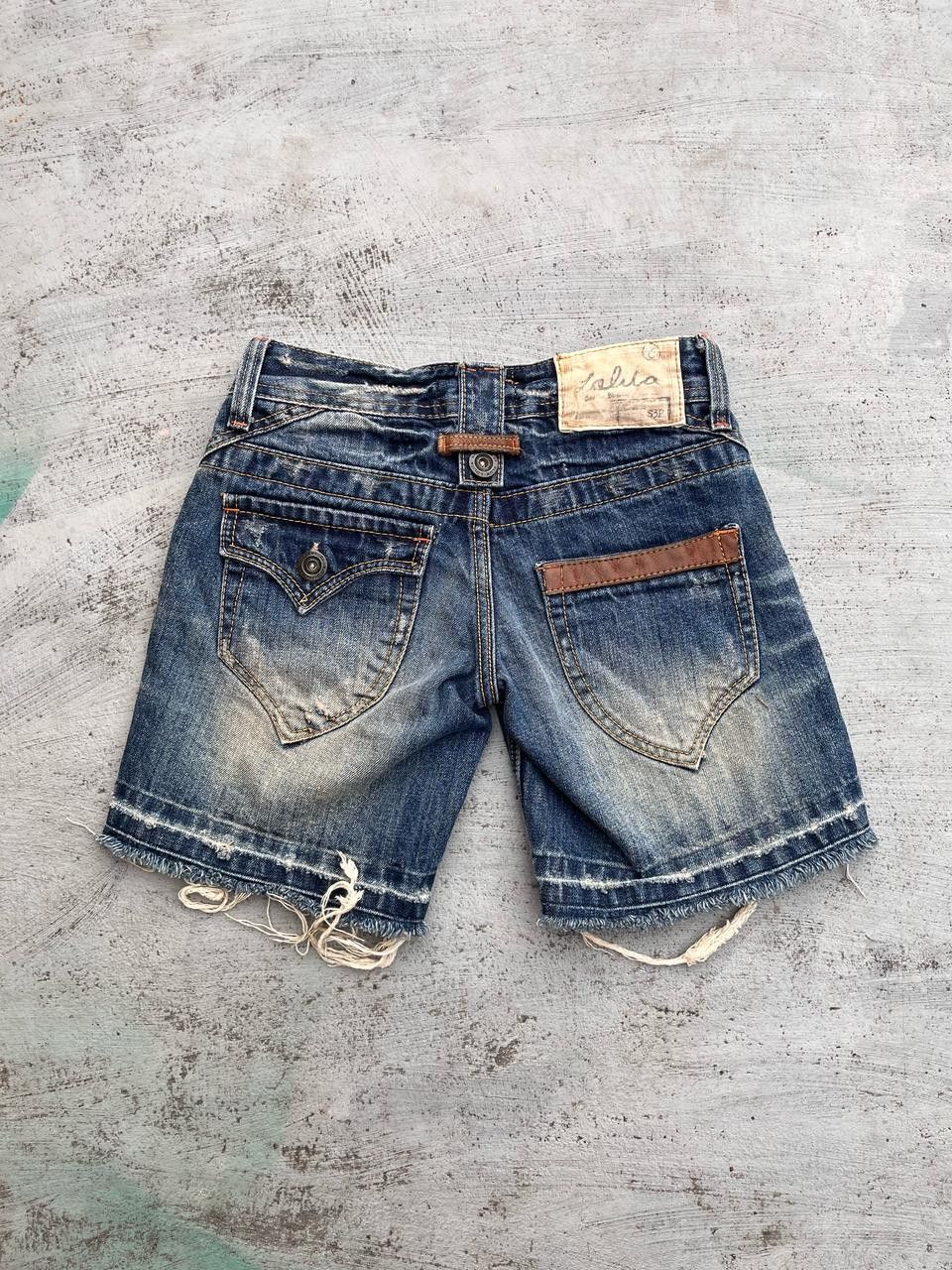 Japanese Brand Japanese Lolita Jeans Short Denim Size US 32 / EU 48 - 2 Thumbnail