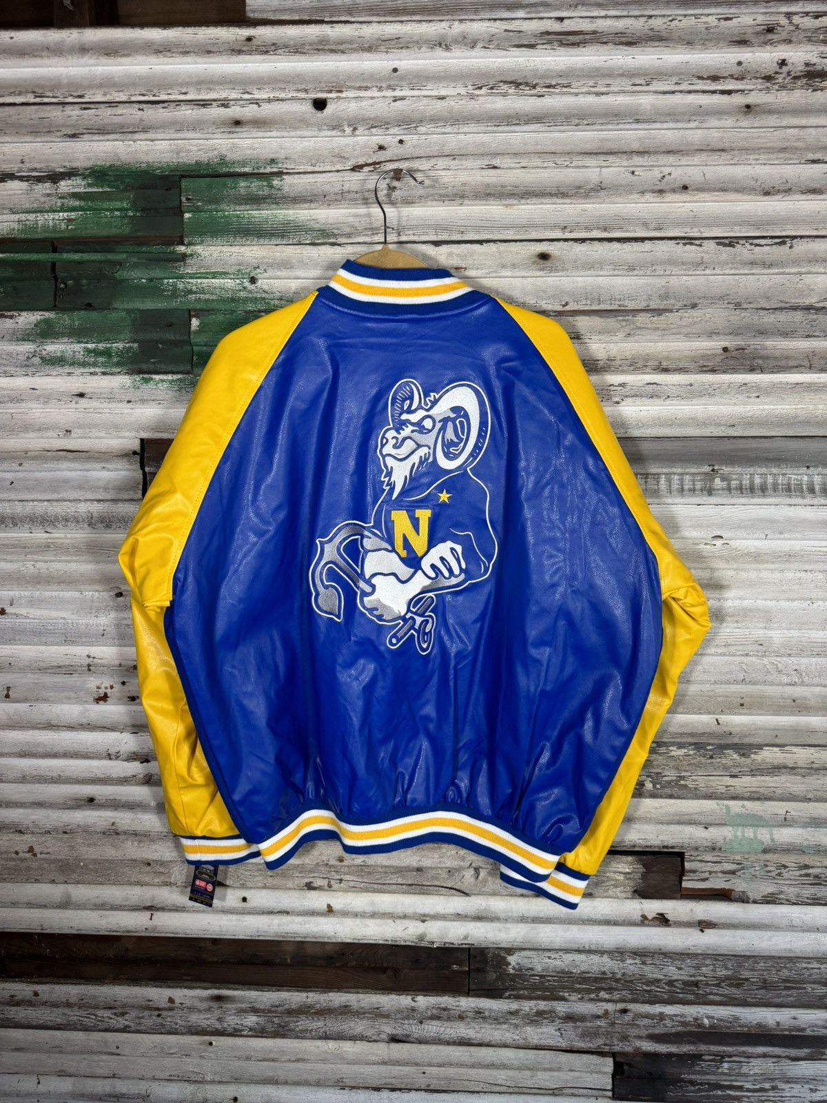Steve And Barrys × Vintage Vintage Navy Jacket Size US XL / EU 56 / 4 - 2 Thumbnail