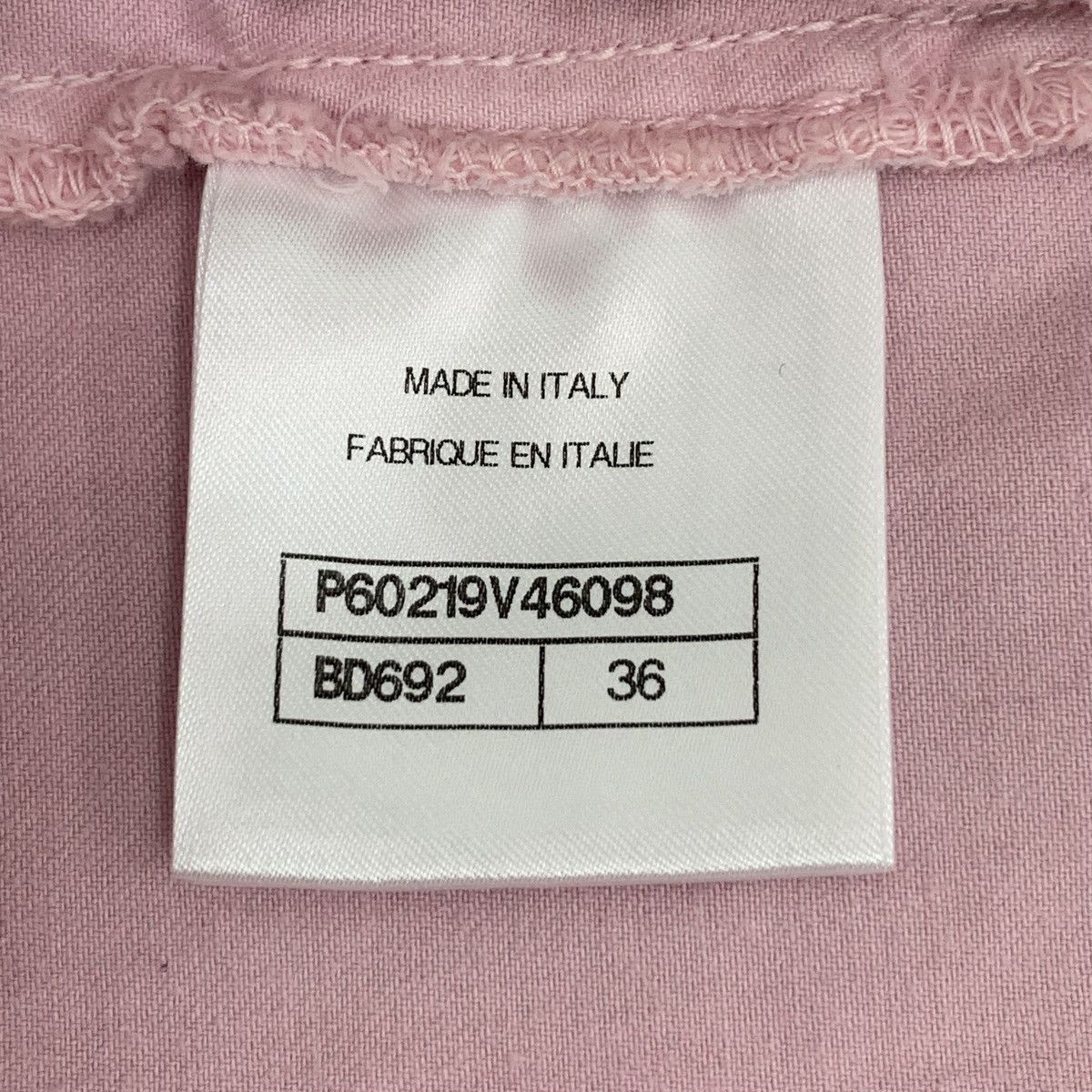 Chanel Chanel Pink Side Woven Tie Straight-leg Denim Pants K26WX Size 25" / US 0 / IT 36 - 8 Thumbnail