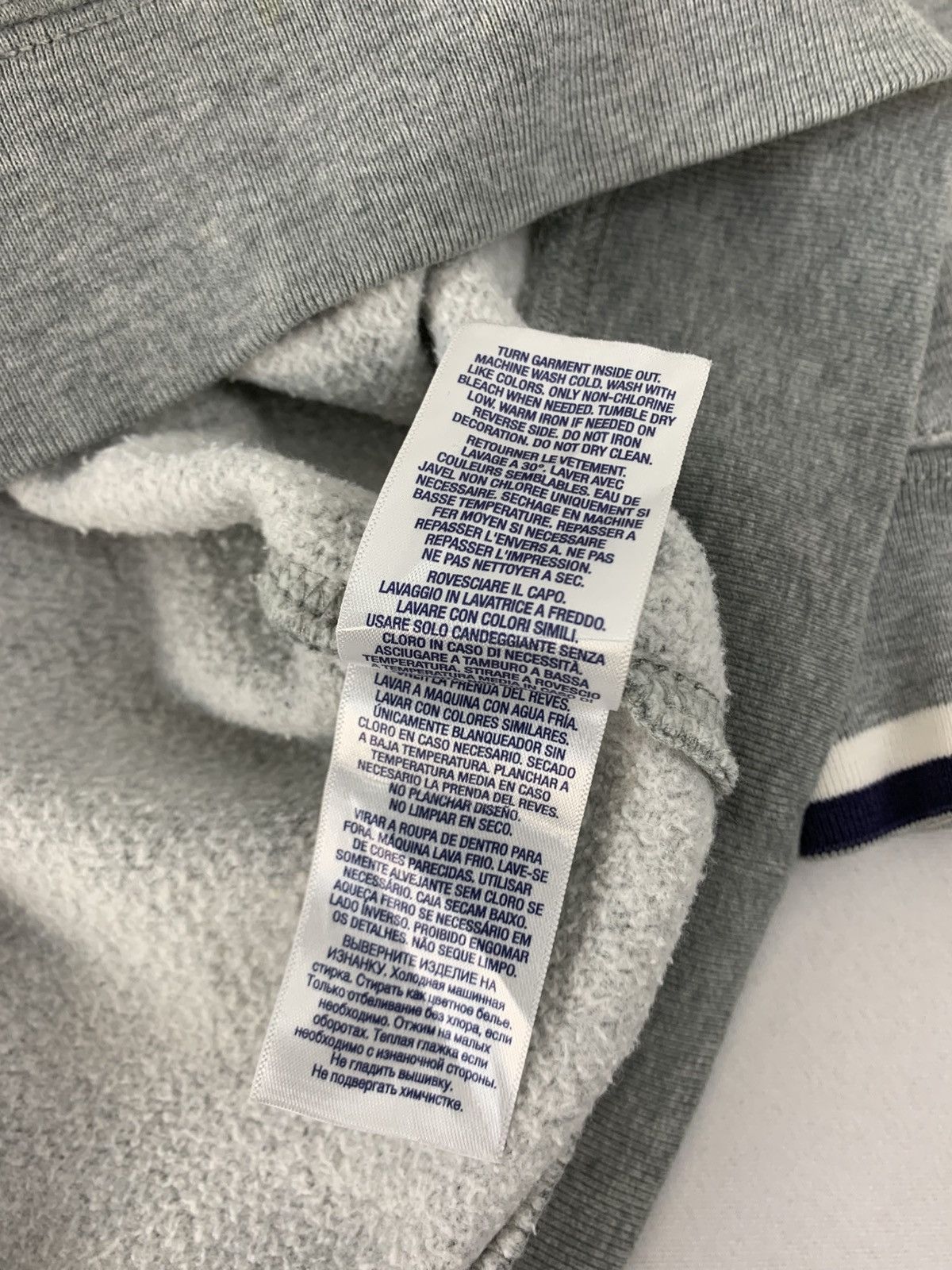 Polo Ralph Lauren Polo by Ralph Lauren Hoodies Big Front Pocket Printed Size XL / US 12-14 / IT 48-50 - 8 Thumbnail