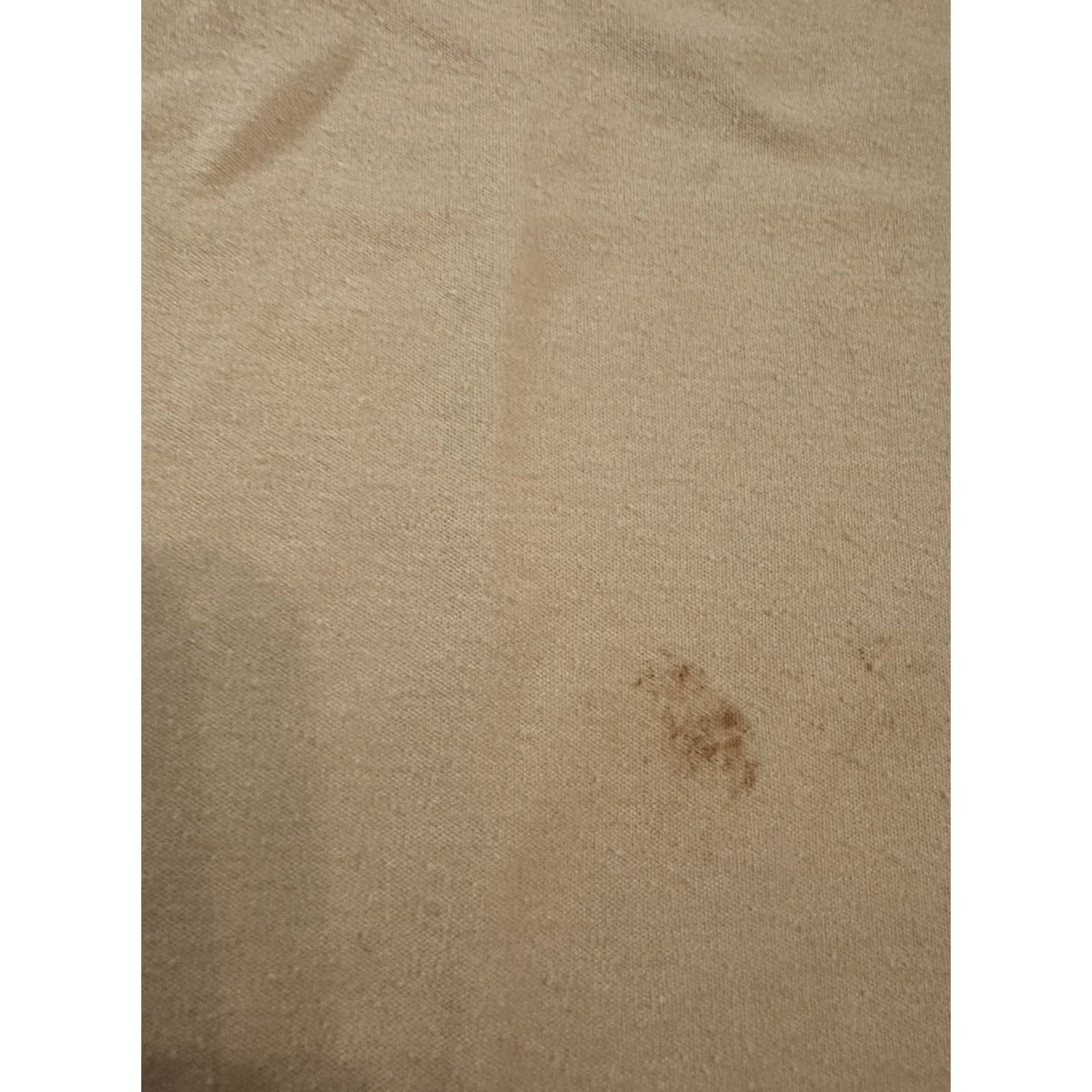 Sears VINTAGE Sears Sportswear Polo Shirt Large Beige 70s Size US L / EU 52-54 / 3 - 4 Thumbnail