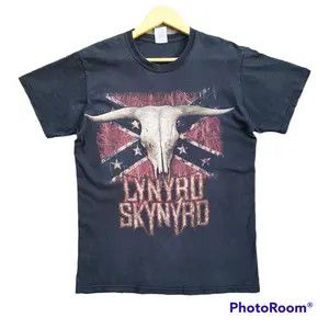 Band Tees × Vintage Crazy Vintage Y2k LYNYRD SKYNYRD Tour Tee 2008 Size US M / EU 48-50 / 2 - 3 Thumbnail