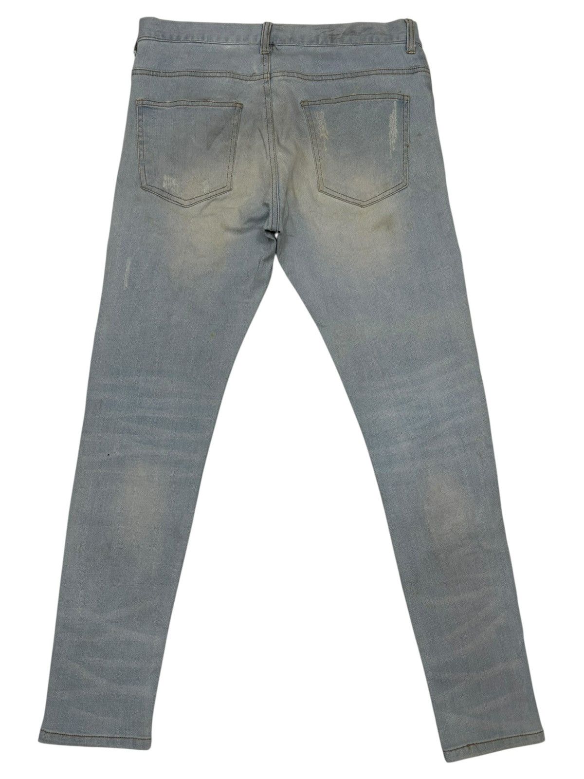 Kapital Vintage Japanese Brand Paisley Patchwork Distress Denim Jean Size US 31 - 8 Thumbnail