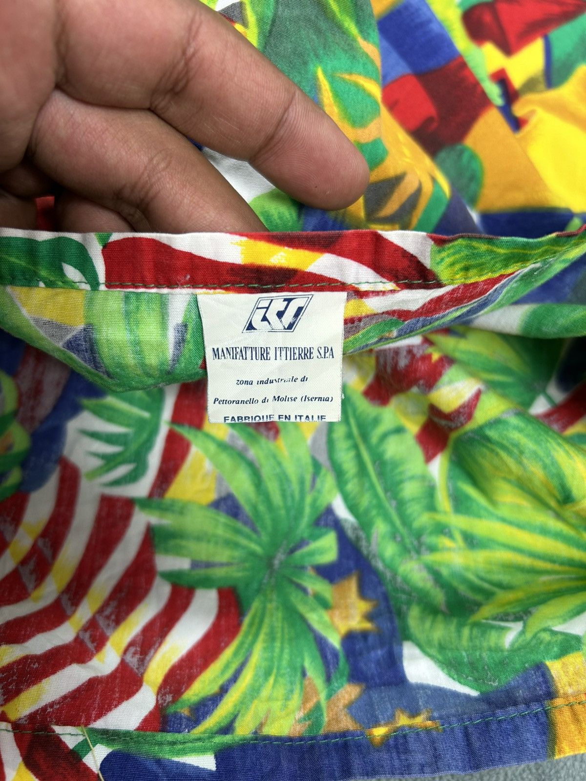 Versace Jeans Couture Vintage Versace Jeans Couture Aloha Shirt Size US L / EU 52-54 / 3 - 12 Thumbnail