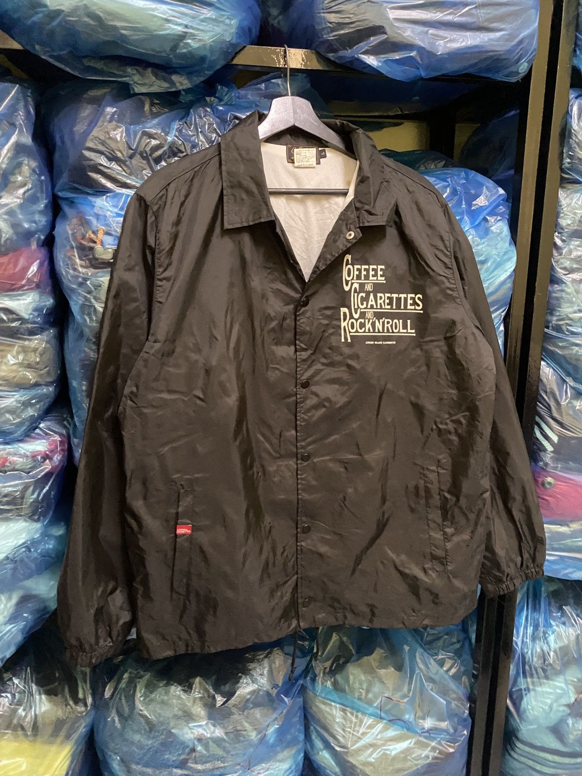 Other VINTAGE COFFE & CIGARETTES NYLON COACH JACKET Size US M / EU 48-50 / 2 - 6 Thumbnail