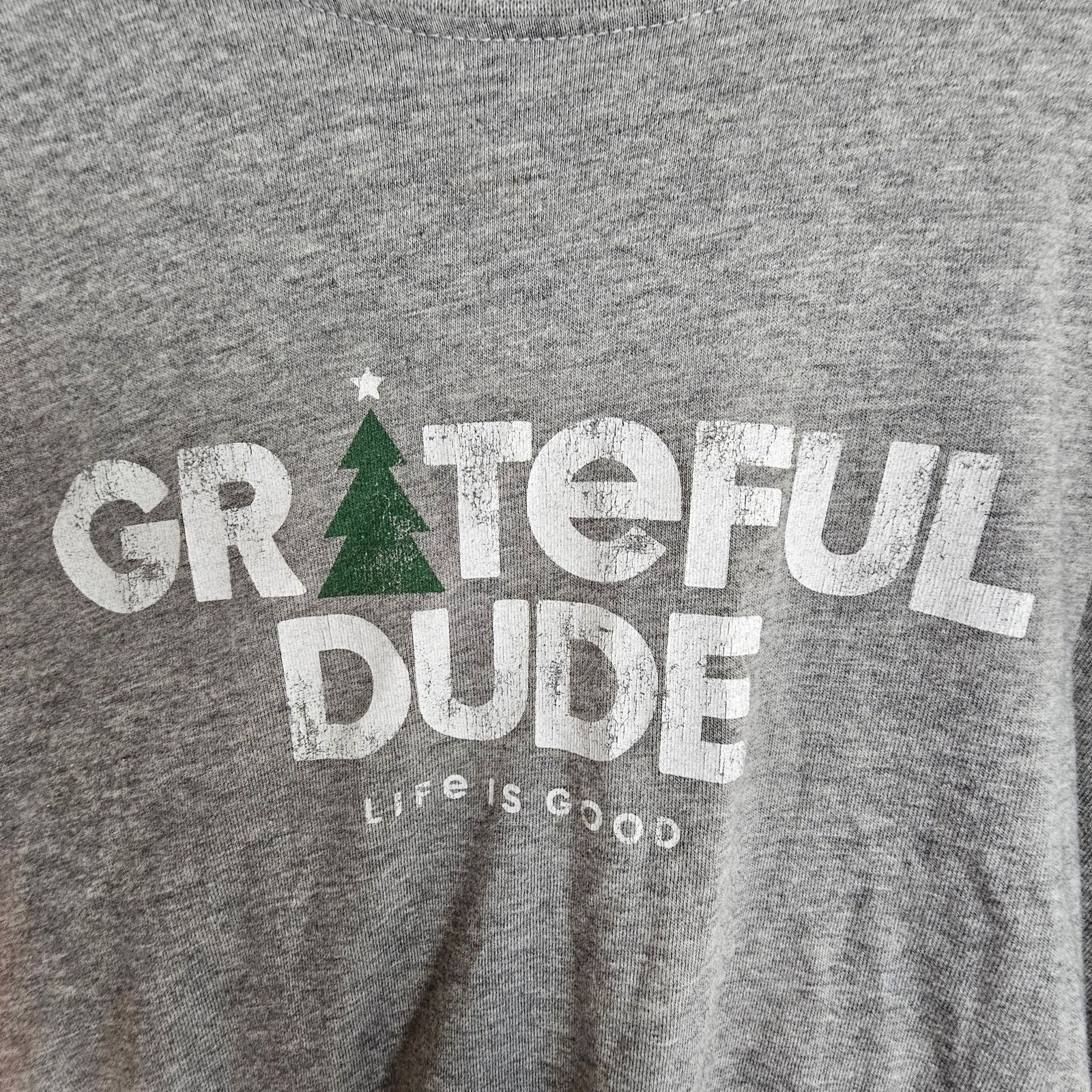 Life is Good Life Is Good Mens Crusher Tee LS Holiday Grateful Dude Size US L / EU 52-54 / 3 - 6 Thumbnail