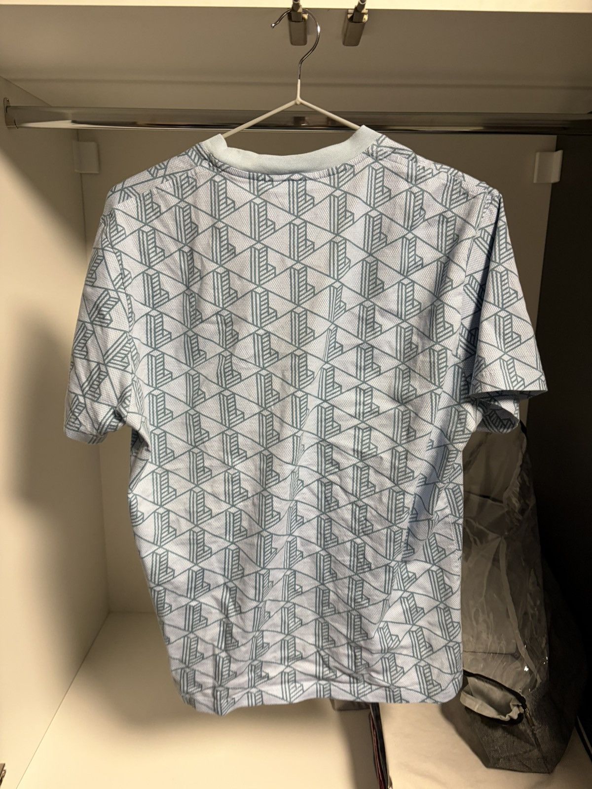 Lacoste Lacoste monogram teeshirt Size US M / EU 48-50 / 2 - 3 Thumbnail