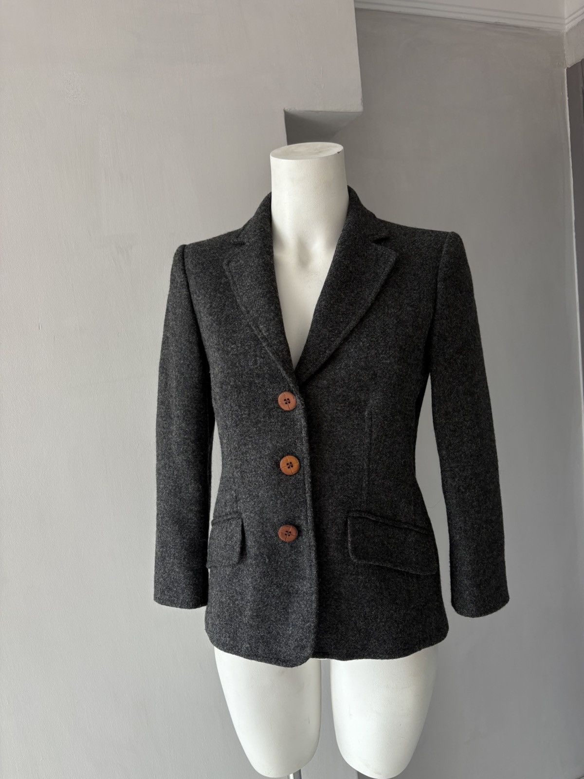 Elisabetta Franchi Elizabeth Ascot wool blazer Size S / US 4 / IT 40 - 14 Thumbnail