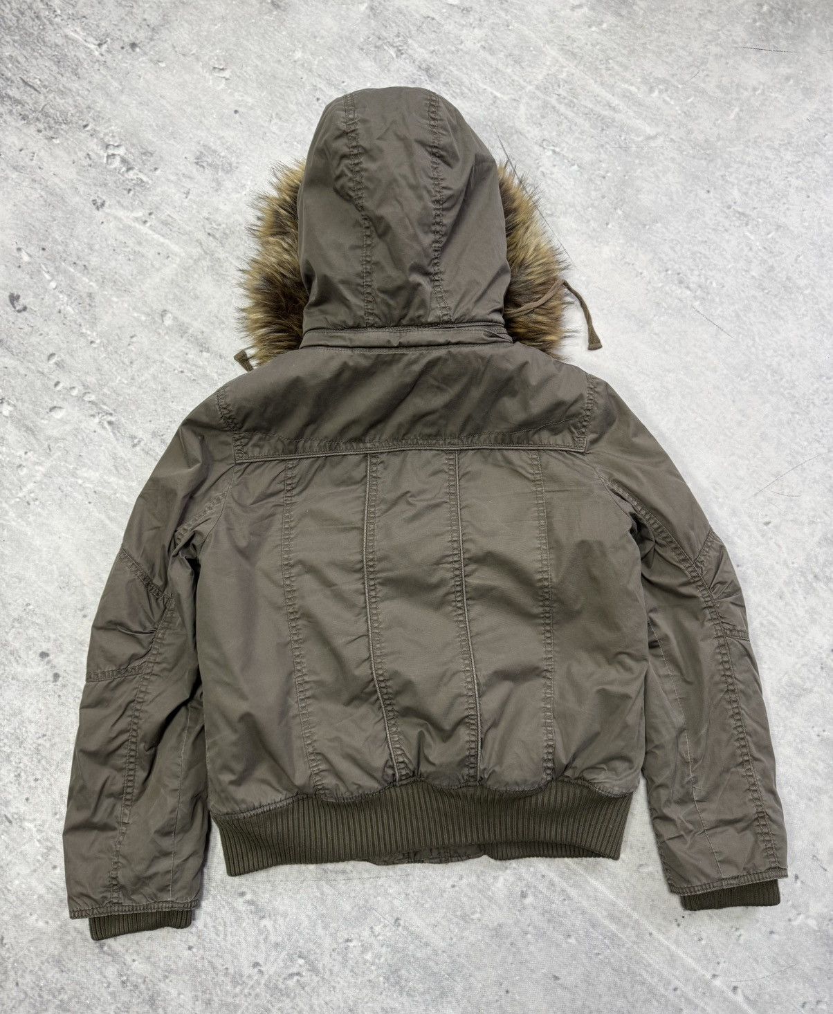 ONLY & SONS 😍Y2K RARE JACKET ONLY FUR AVANT GARDE RE STYLE Size L / US 10 / IT 46 - 4 Thumbnail