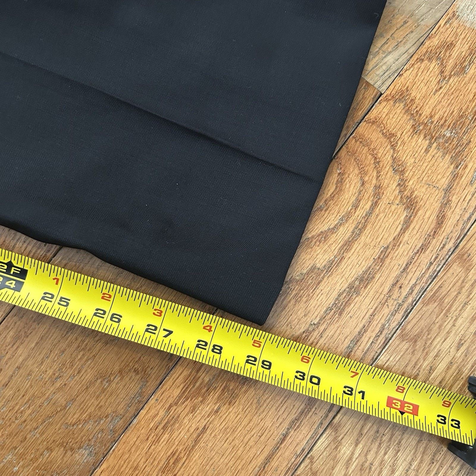 Zanella Devon Black 100% Wool Pleated Trousers Suit Pants 33x29 Size US 33 - 7 Thumbnail