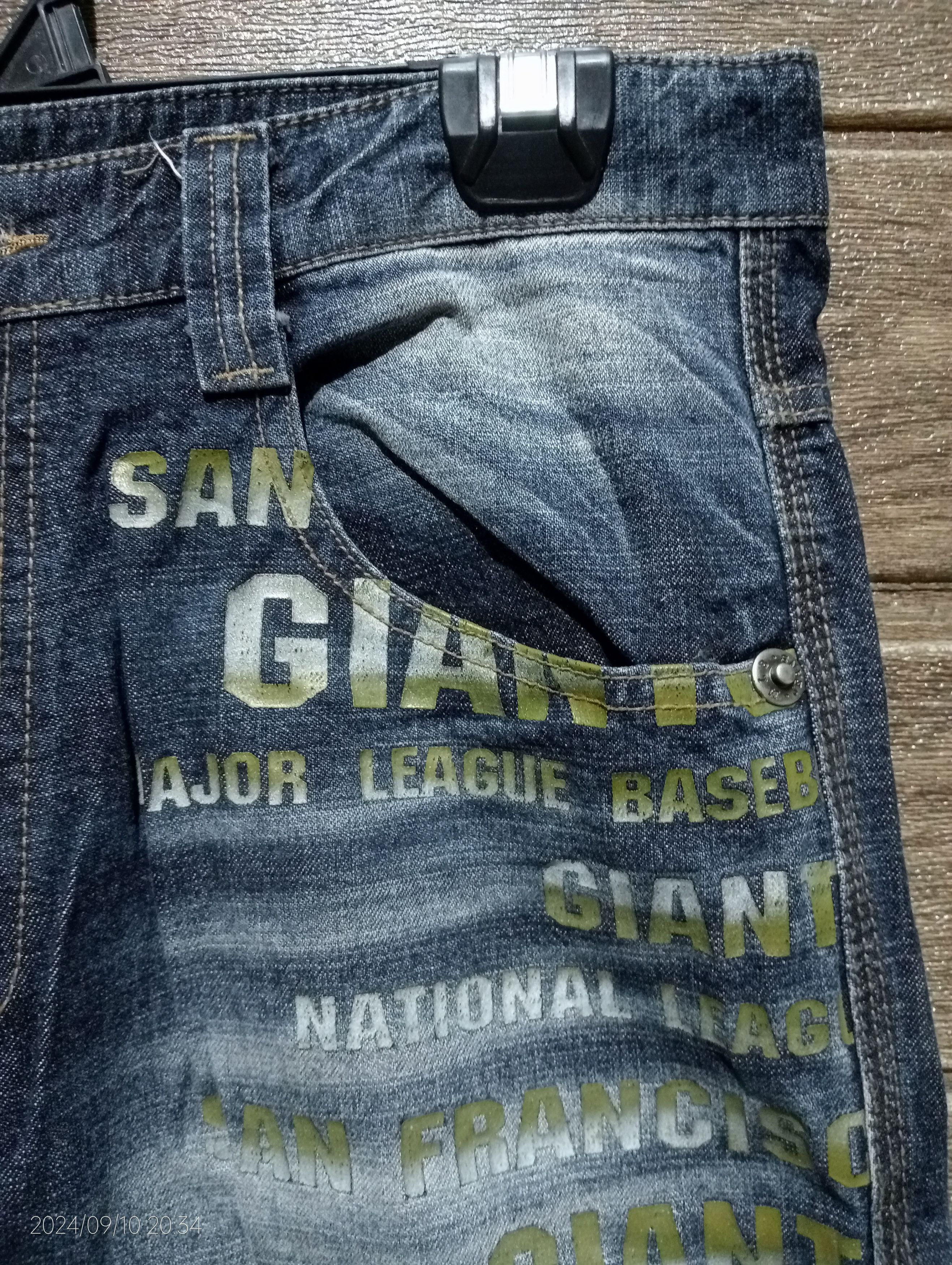 MLB Vintage MLB Jeans Very Rare Size US 30 / EU 46 - 6 Thumbnail