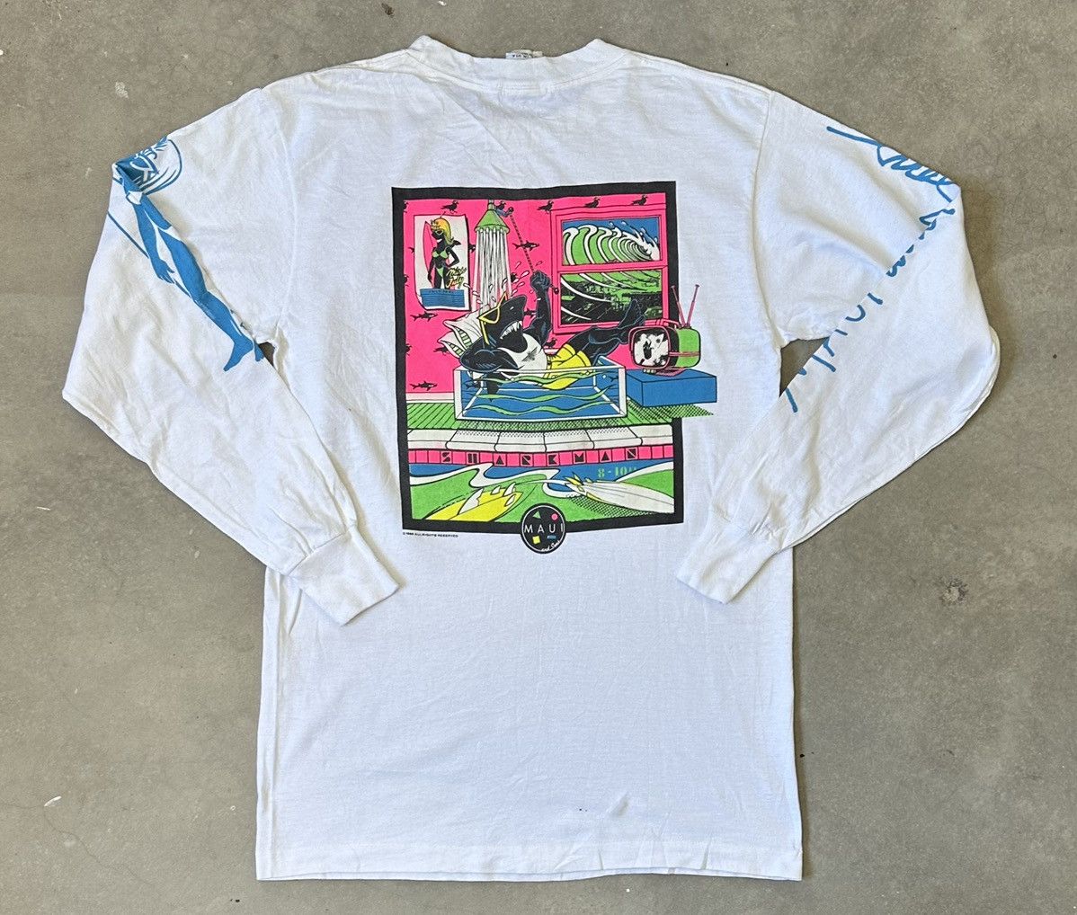 Maui and Sons VINTAGE MAUI AND SONS LONG SLEEVE TEE Size US M / EU 48-50 / 2 - 1 Thumbnail