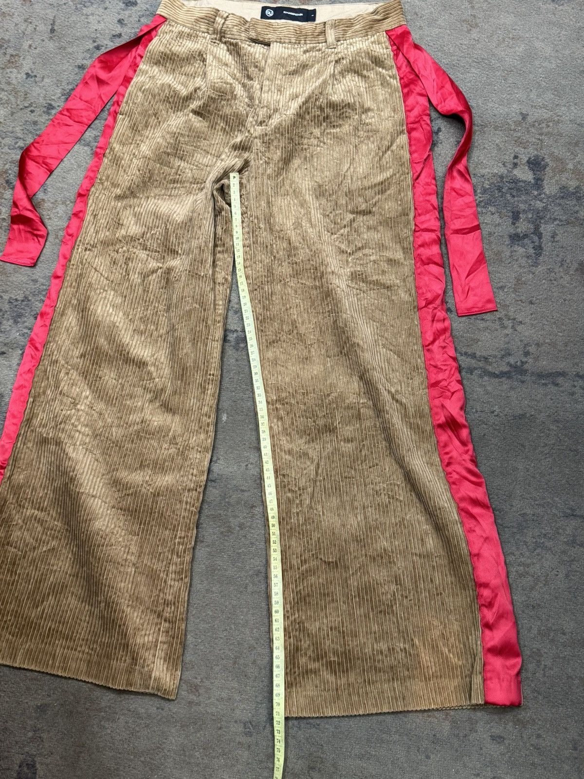Jun Takahashi × Undercover GU UNDERCOVER CORDUROY PANTS FLARE Size US 30 / EU 46 - 5 Thumbnail