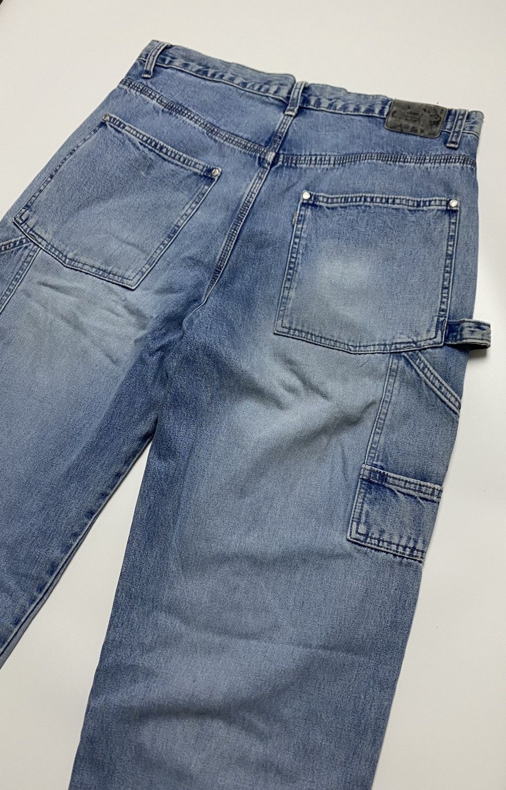 Levi's Vintage 90s Levis Silver Tab Capenter Baggy Denim Jeans Size US 34 / EU 50 - 6 Thumbnail