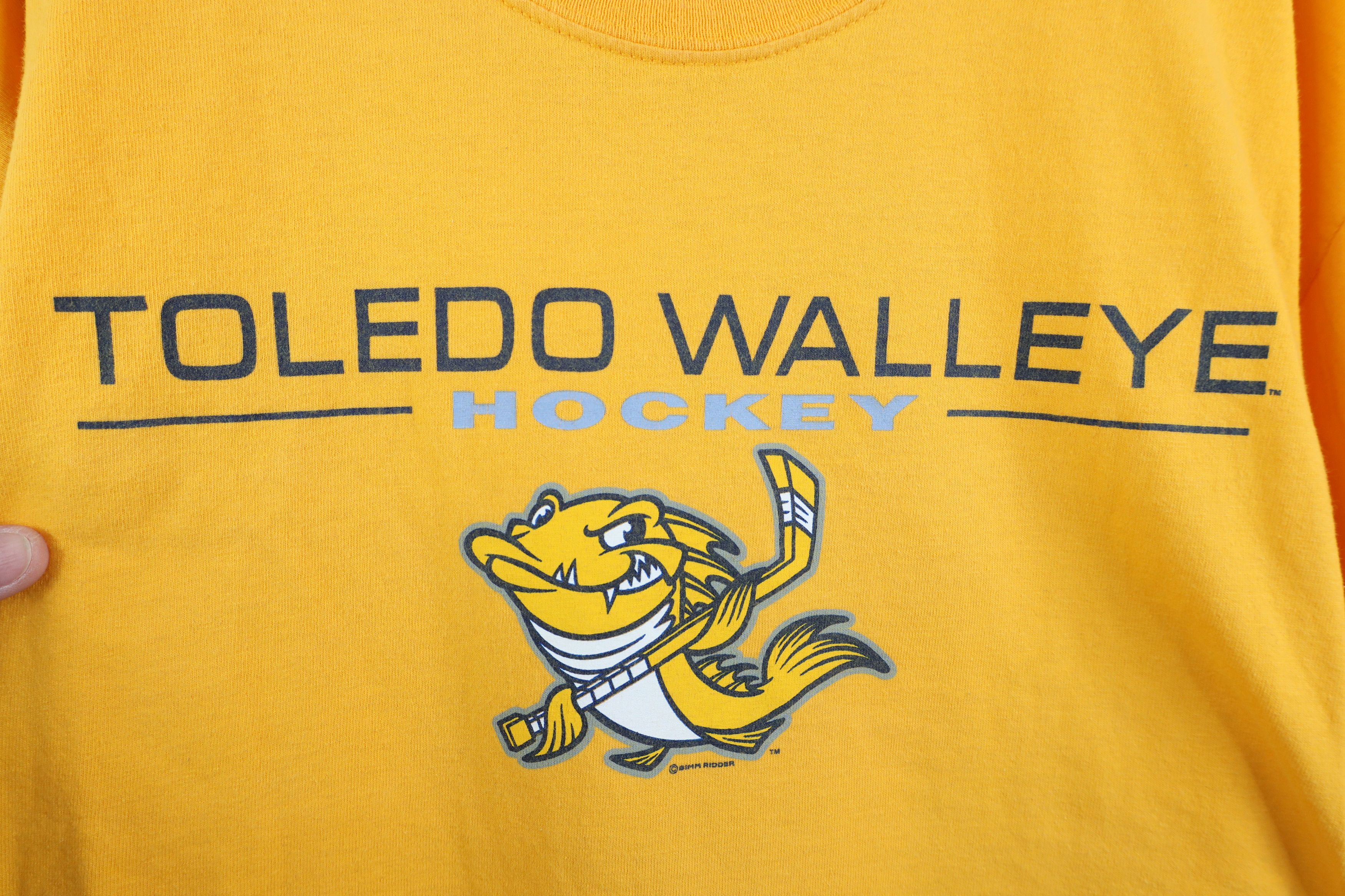 Vintage Vintage Y2K Minor League Toledo Walleye Hockey T-Shirt Size US XL / EU 56 / 4 - 4 Thumbnail