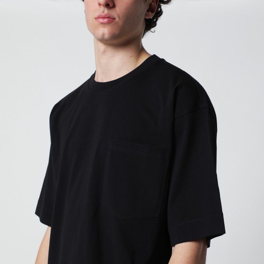Dries Van Noten o1d2blof0226 Cotton T-Shirt in Black Size US L / EU 52-54 / 3 - 4 Thumbnail