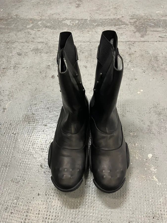 Marithe + Francois Girbaud Marithé François Girbaud Toa Ninja Black Boots Size US 9 / IT 39 - 4 Thumbnail