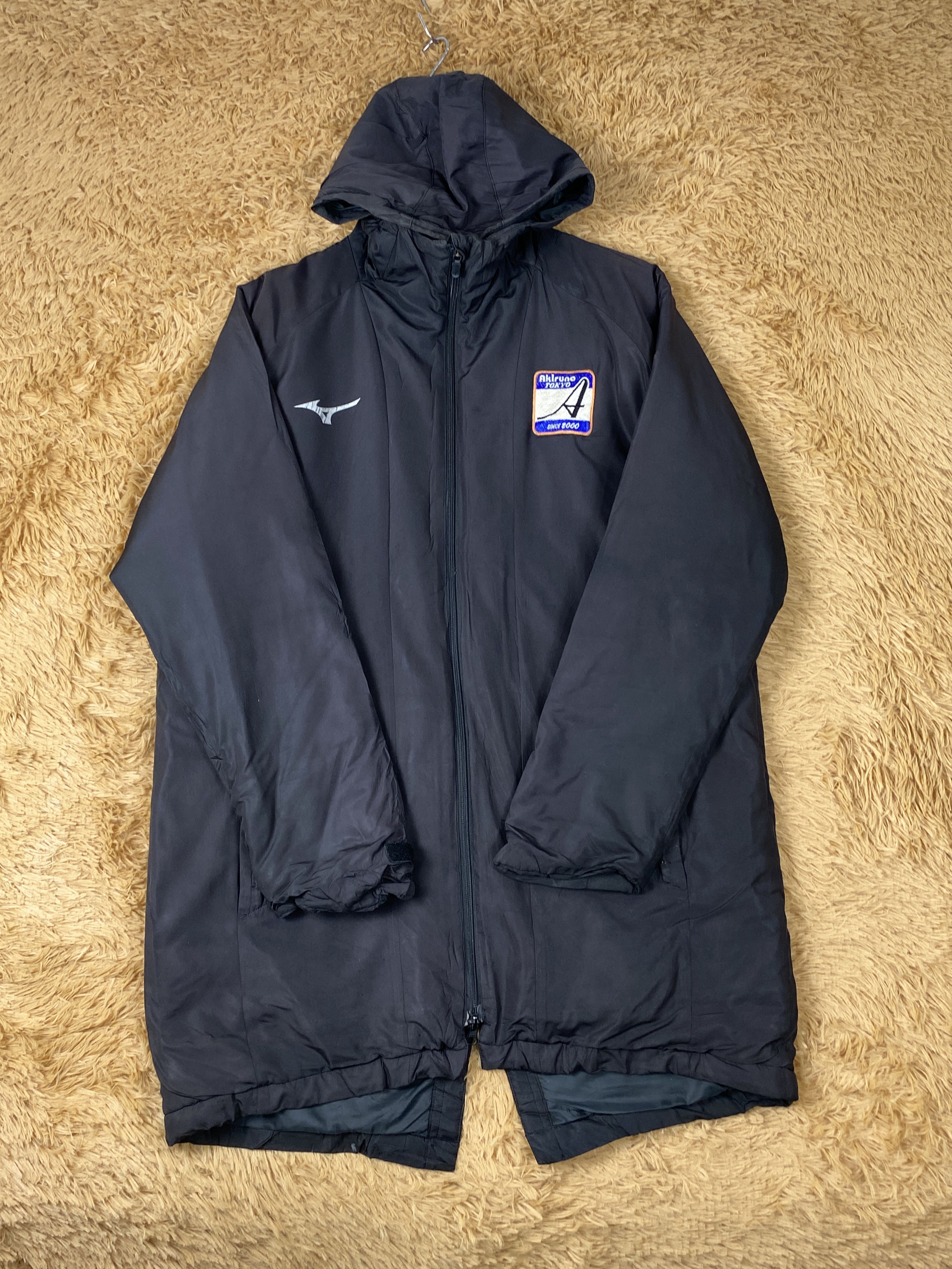 Mizuno Vintage Mizuno Hoodie Long Jacket J1893 Size US M / EU 48-50 / 2 - 6 Thumbnail