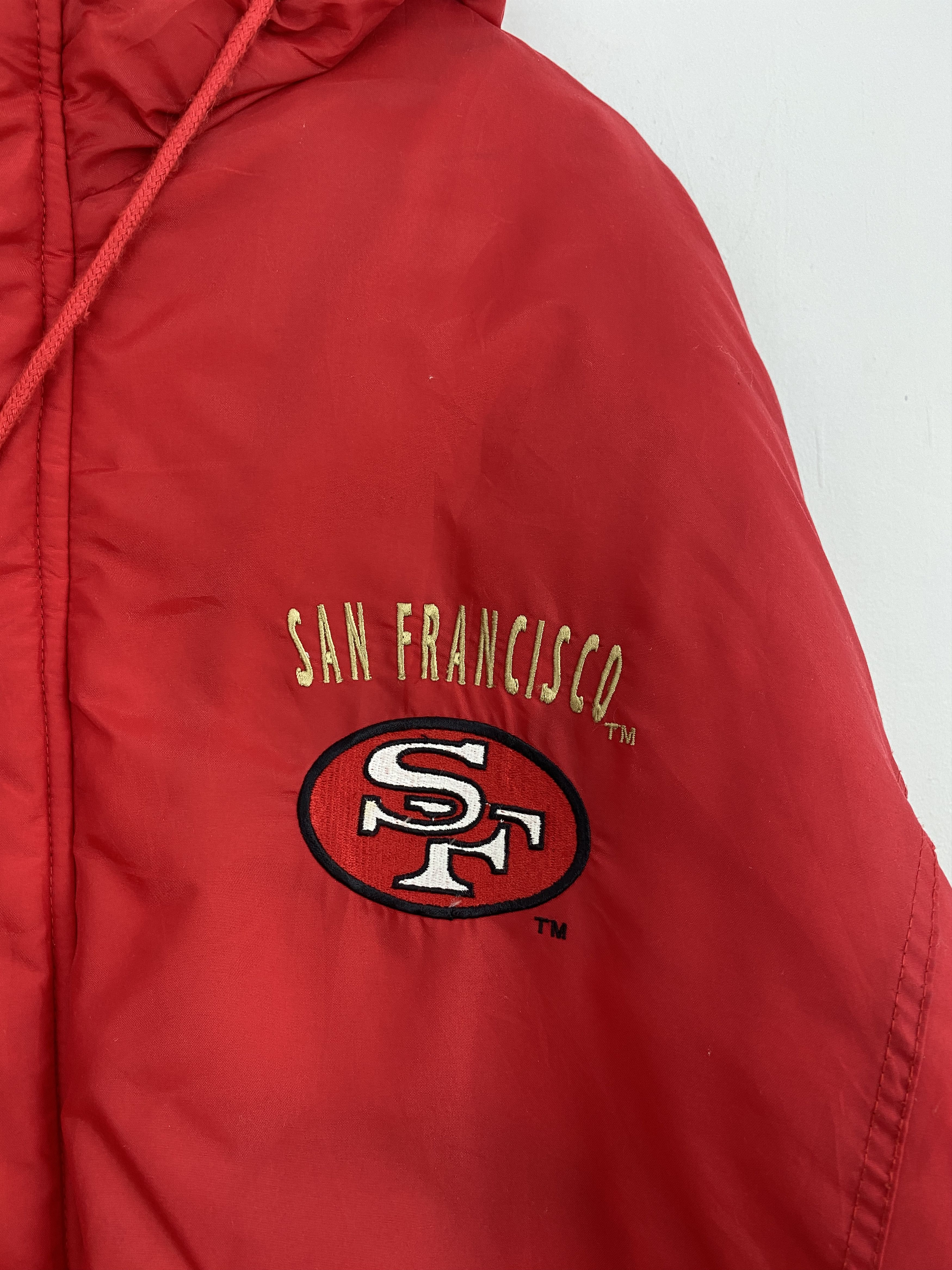 NFL Vintage 90s NFL San Fransisco 49ers Zipper Jacket J1931 Size US L / EU 52-54 / 3 - 9 Thumbnail