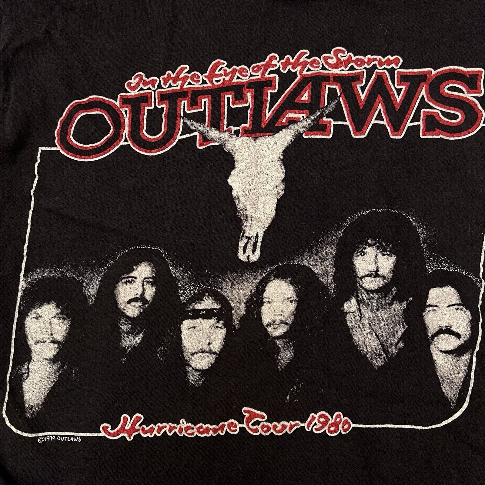 Other Vintage Outlaws Eye Storm Shirt Hurricane Tour Band Concert Size US L / EU 52-54 / 3 - 2 Thumbnail