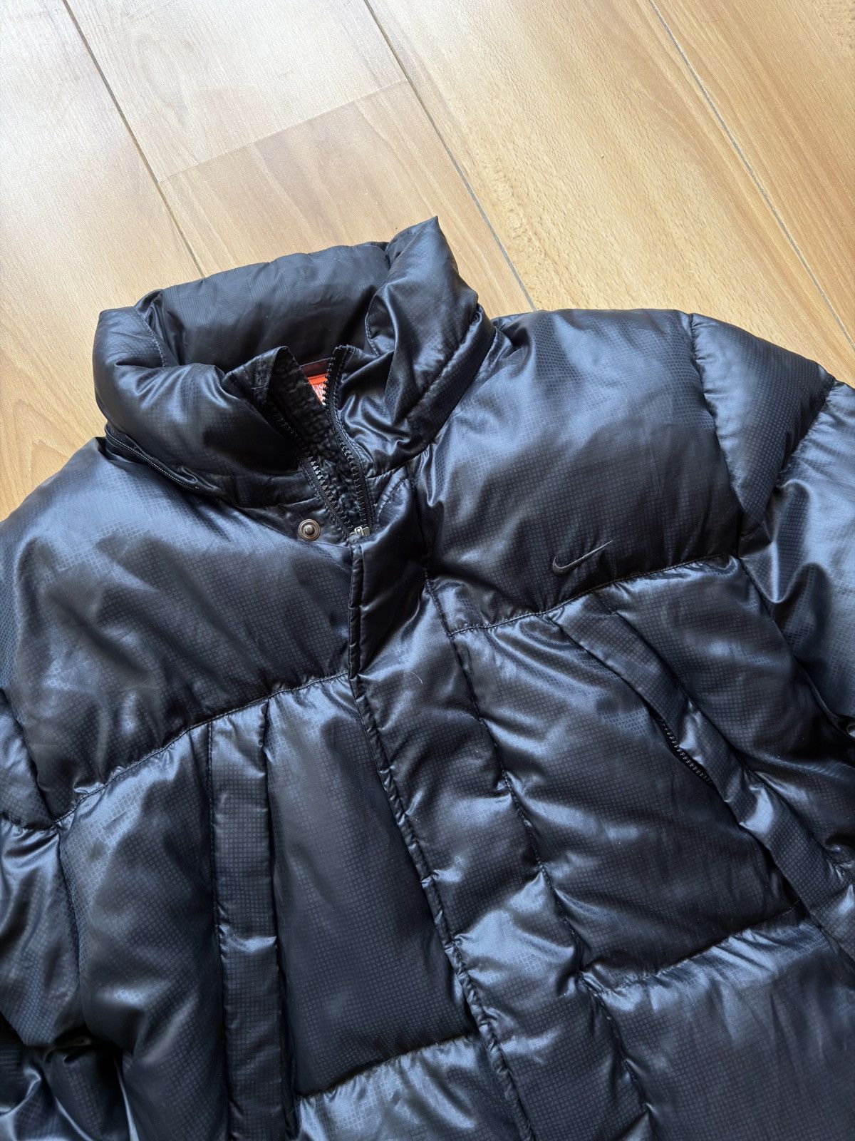Nike Nike vintage black down jacket puffer Size US L / EU 52-54 / 3 - 7 Thumbnail