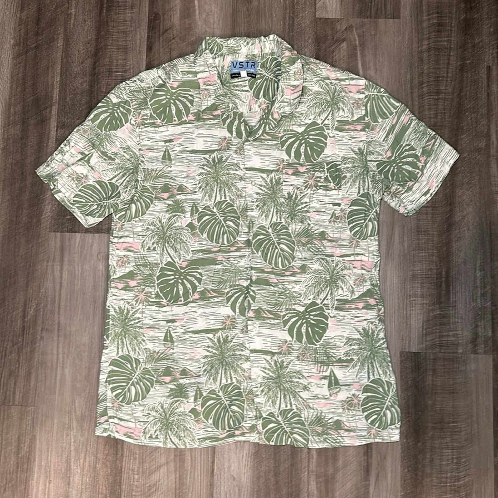 VSTR VSTR Vintage Wash Hawaiian Short Sleeve Button Down - XL Size US XL / EU 56 / 4 - 2 Thumbnail