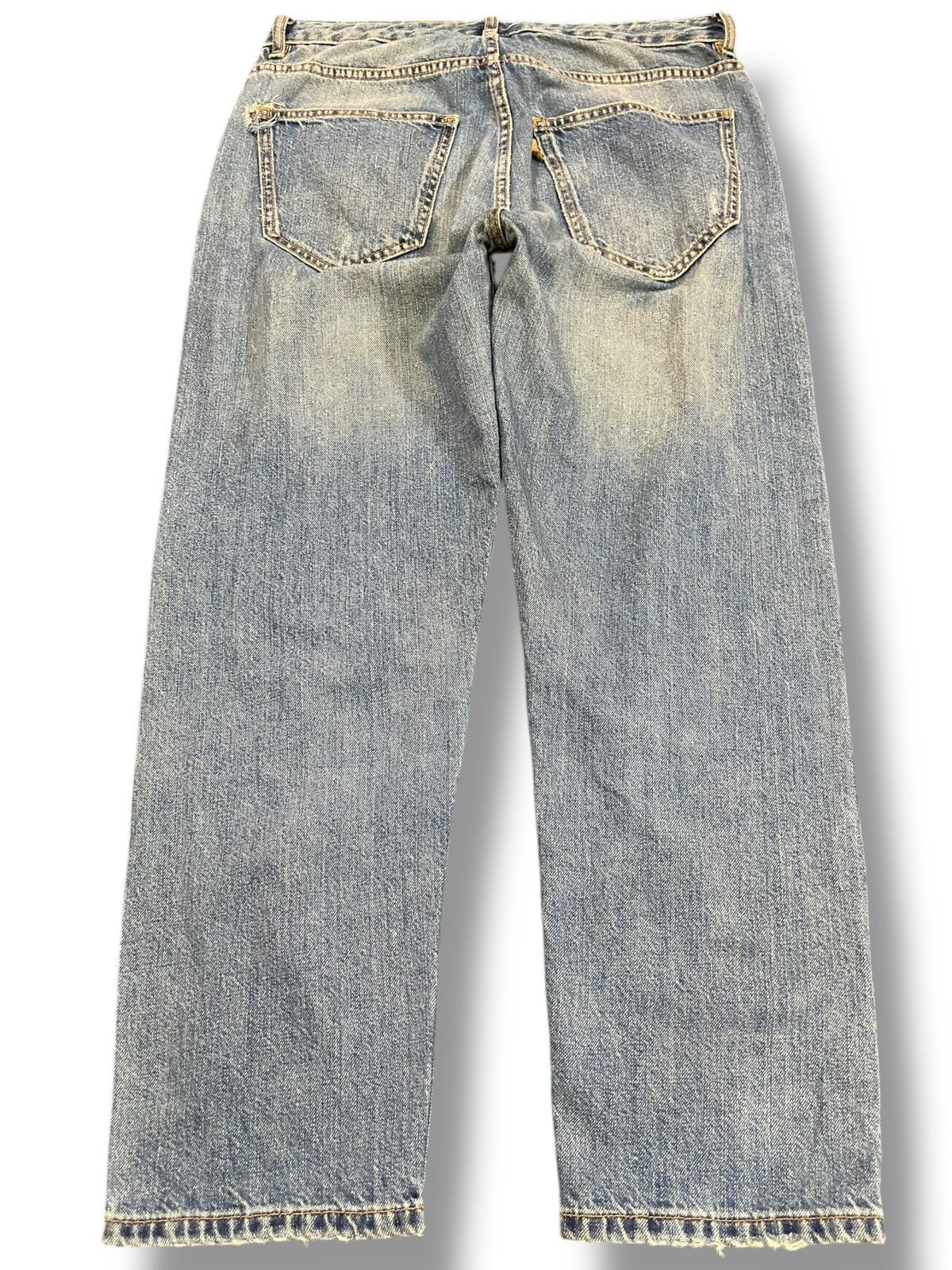 Other Vintage Aalto Selvedge Distressed Denim Size US 31 - 6 Thumbnail