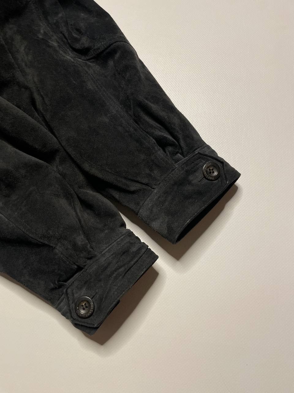 Vintage × Yves Saint Laurent Vintage Yves Saint Laurent Suede Leather Coat Jacket 52 Size US L / EU 52-54 / 3 - 9 Thumbnail