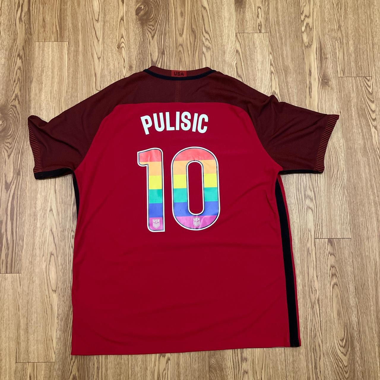 Nike 2017 Christian Pulisic USMNT Pride Kit Size US XXL / EU 58 / 5 - 3 Thumbnail