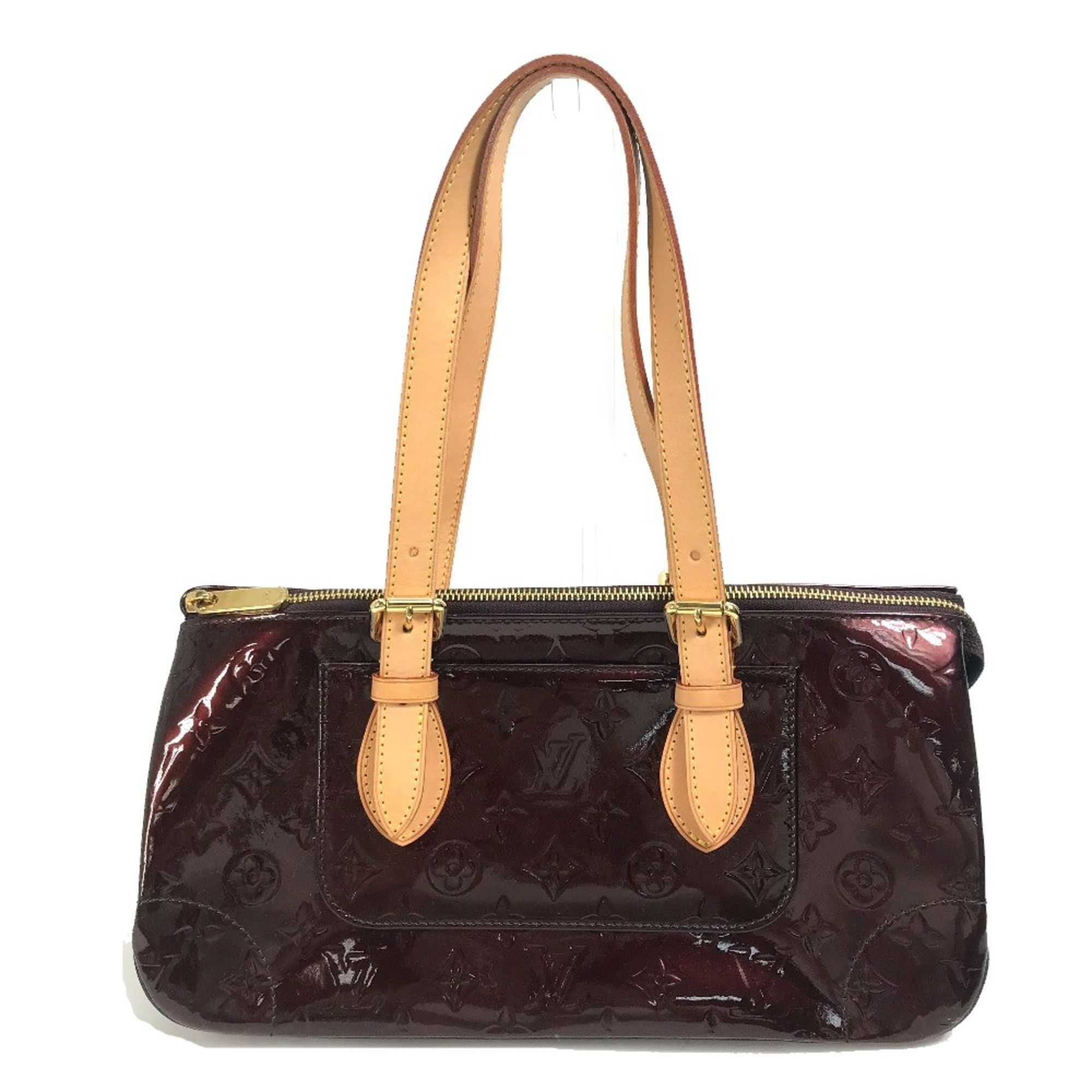 Louis Vuitton Louis Vuitton M93510 MonogramVernis bag shawl Shoulder Bag Amarante wine-red Size ONE SIZE - 1 Thumbnail