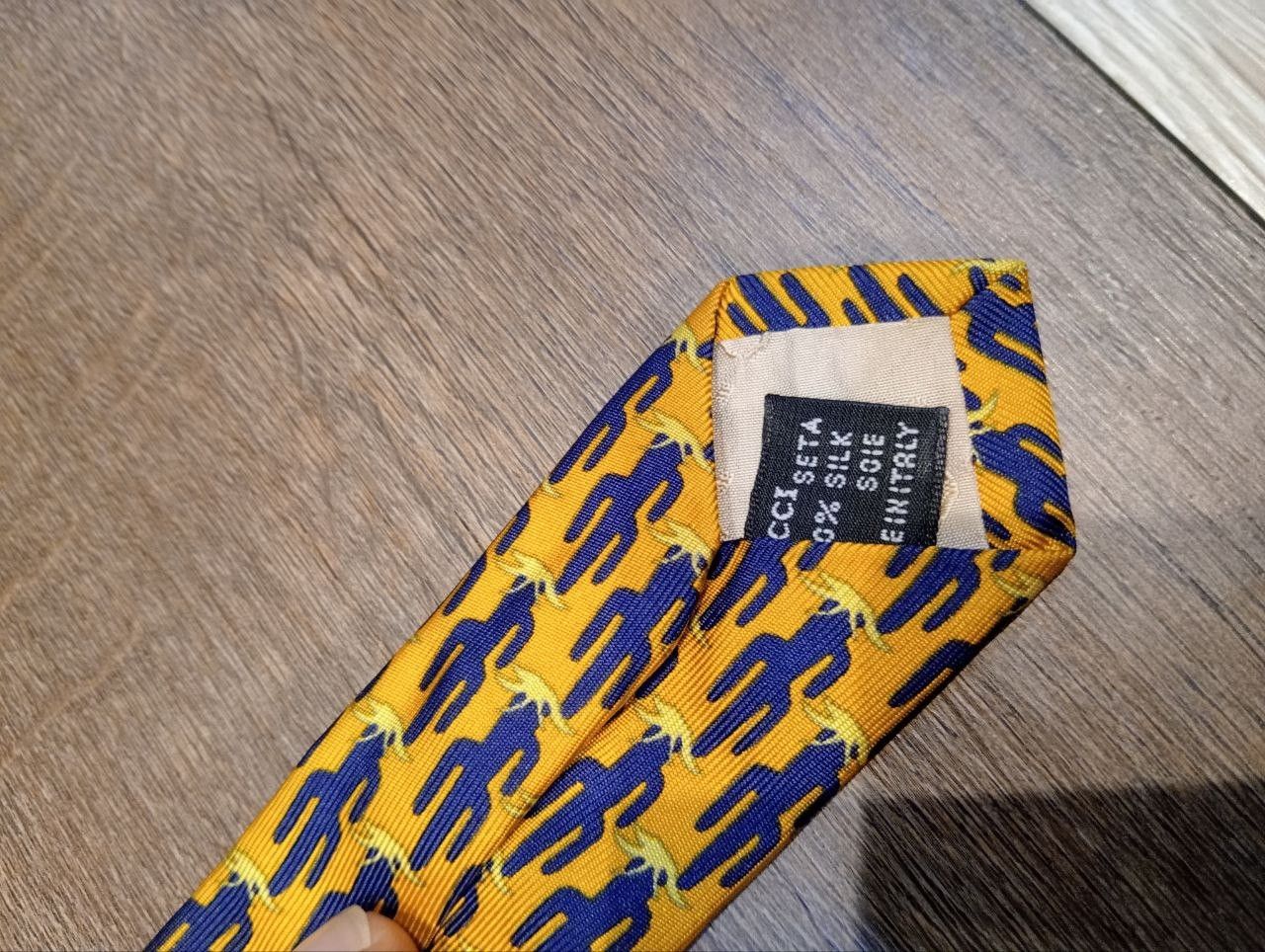 Gucci VINTAGE GUCCI SILK TIE Size ONE SIZE - 7 Thumbnail