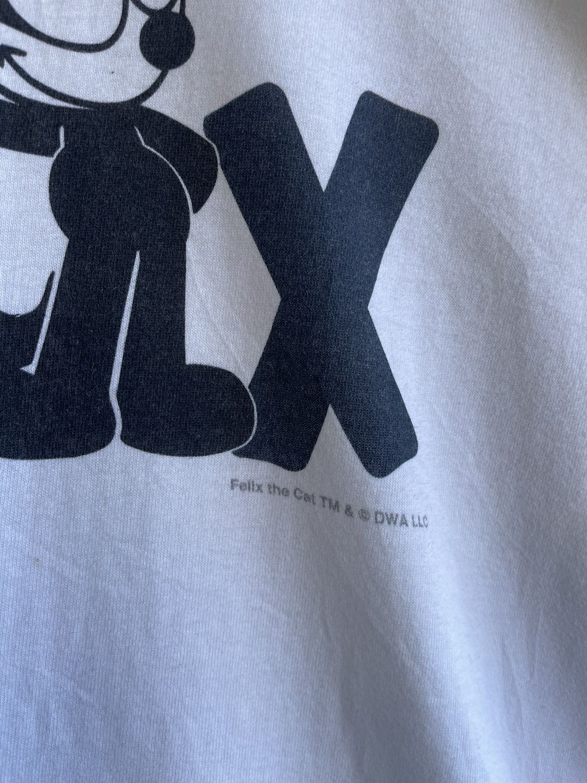 Beauty Beast Vintage’y2k🔥FELIX THE CAT🔥Big Logo White Tshirt Size US L / EU 52-54 / 3 - 5 Thumbnail