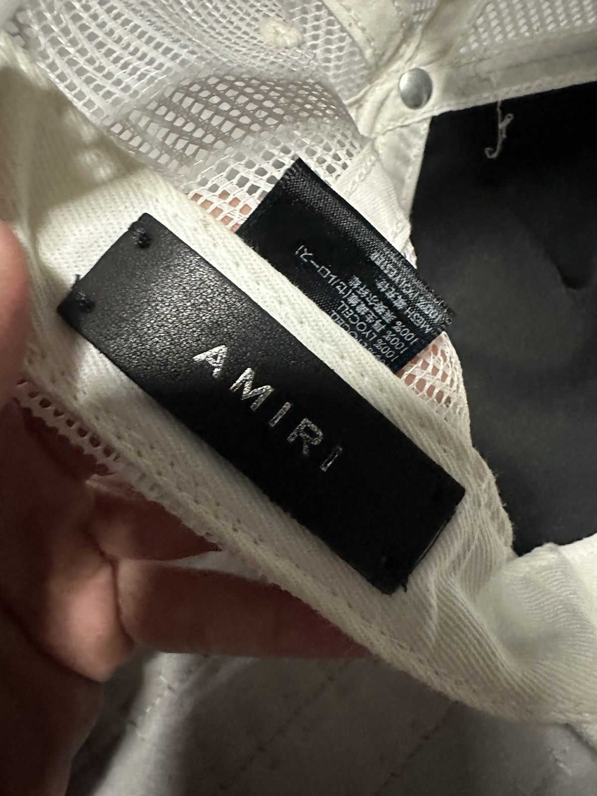 Amiri Amiri Trucker Hat Size ONE SIZE - 6 Thumbnail