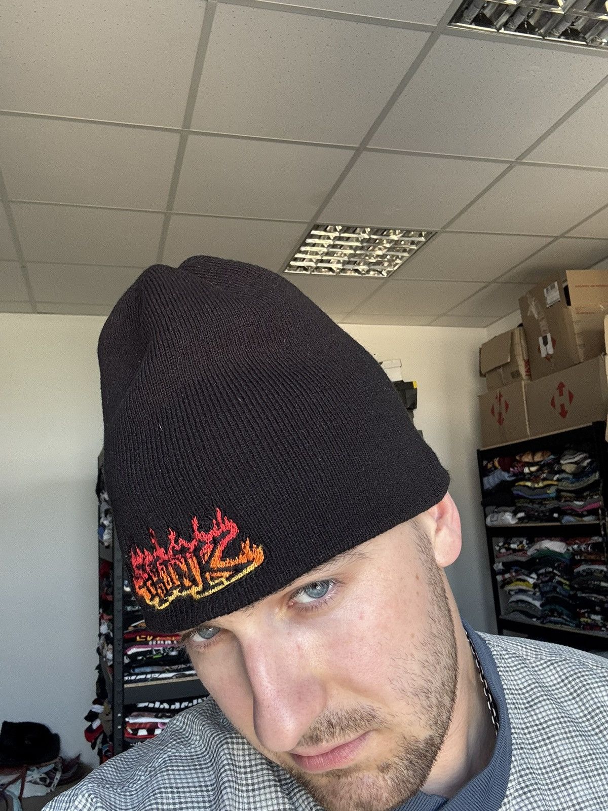 Hook-Ups × Vintage SK8 Think big logo rare hat 00s hook ups style Size ONE SIZE - 3 Thumbnail