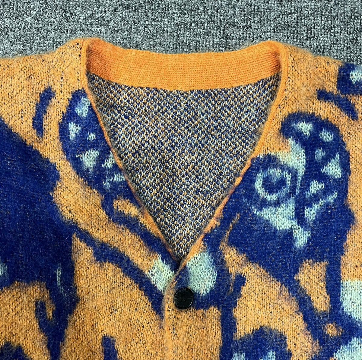 Billionaire Boys Club BBC ICECREAM All-Over Print Flying Dog Cardigan Sweater Size US L / EU 52-54 / 3 - 3 Thumbnail
