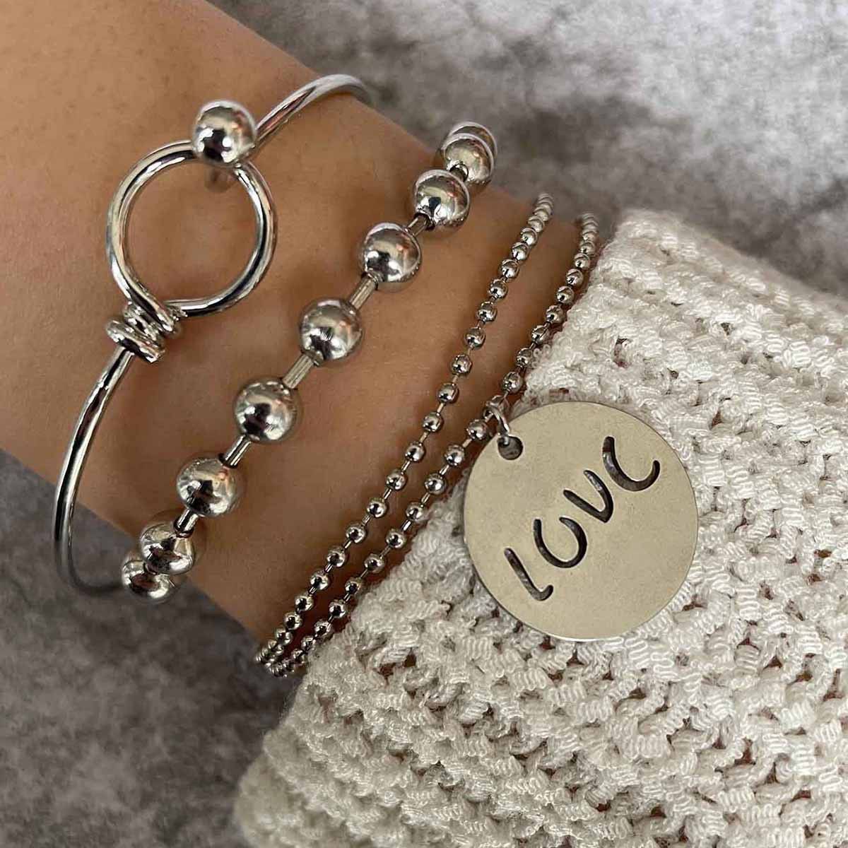 Jewelry Vintage Bracelet Y2K Punk Chain Gotch Bracelets Chains Size ONE SIZE - 1 Thumbnail