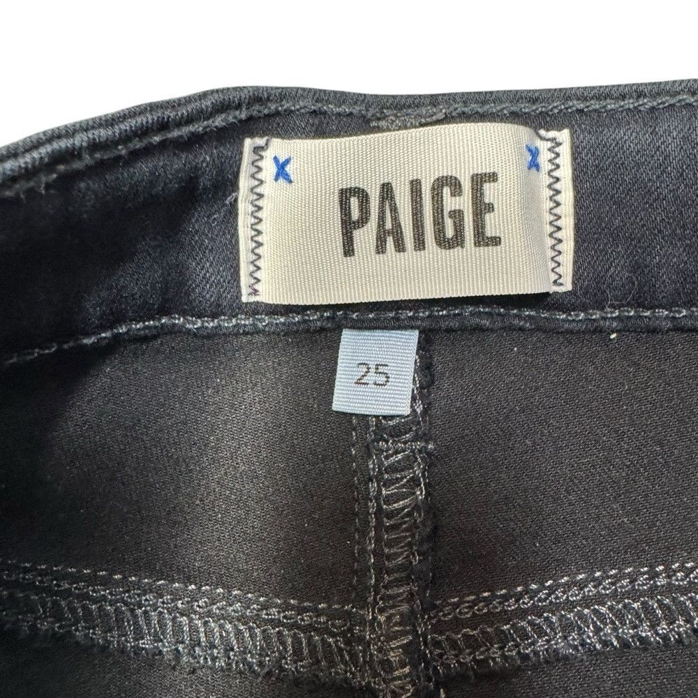 Paige NWT New Paige Hoxton Ankle Skinny Indy Jean Size 25 Size 25" / US 0 / IT 36 - 6 Thumbnail