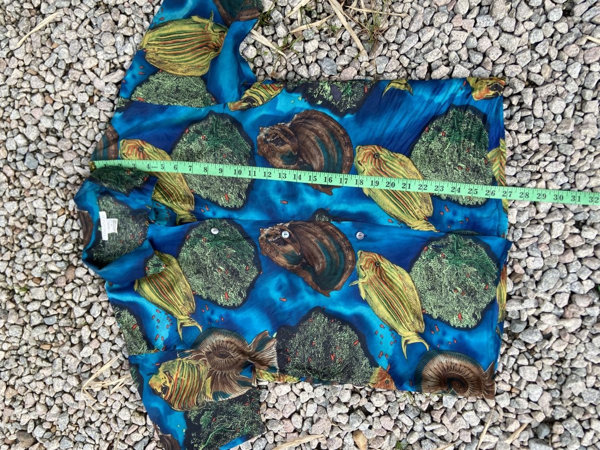 Elie Tahari Vintage TAHARI silk tropical fish in ocean all over print Size US L / EU 52-54 / 3 - 6 Thumbnail